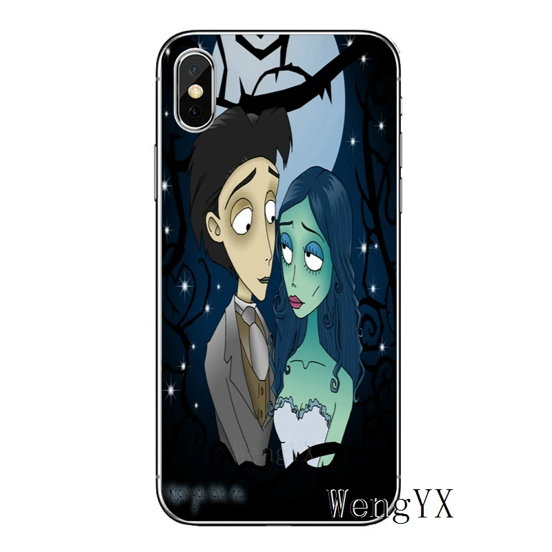 Tim Burton s Труп невесты для samsung Galaxy A10 A30 A40 A50 A60 A70 huawei P30 lite pro P Smart Y6 мягкий чехол - Цвет: Corpse-Bride-A-08
