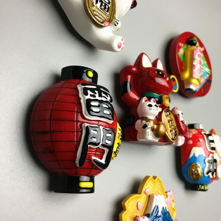 Креативный сувенир для путешествий на экспорт магнитный стикер холодильника с