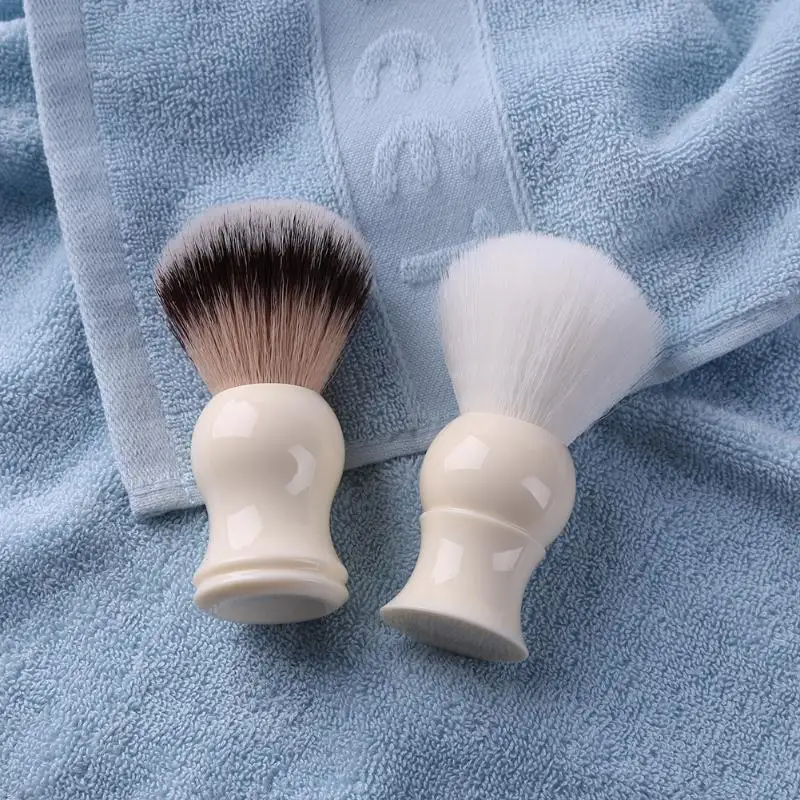 Мужская щетка для бритья лица чистки бороды с деревянной ручкой Усы