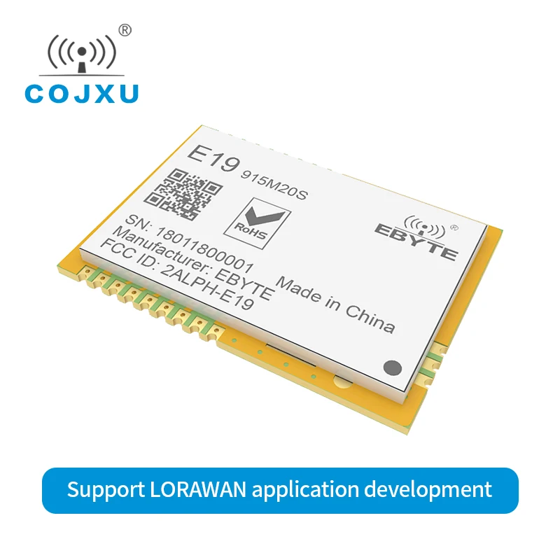 SX1276 LORAWAN 915MHZ ebyte беспроводной модуль SPI интерфейсный приемопередатчик E19-915M20S SMD LoRa