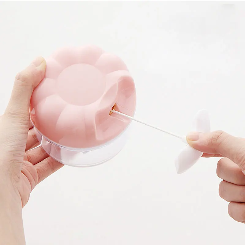 Мини-измельчитель для чеснока из нержавеющей стали Ручной Кухонный комбайн