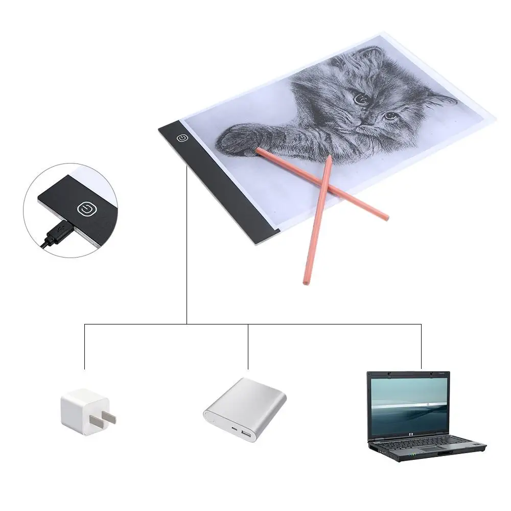 dimmable a4 led light padtablettoolsdiamond embroiderydiamond art tools accessories kits diamond painting free global shipping