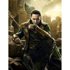 Полностью круглаяквадратная Алмазная картина 5D DIY Thor Loki Алмазная вышивка картина Стразы Декор Из алмазной мозаики