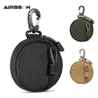 Тактический кошелек EDC Pouch 1000D Мужская поясная сумка мини-Кошельки для монет держатель для ключей карман на молнии уличные аксессуары для охоты сумки