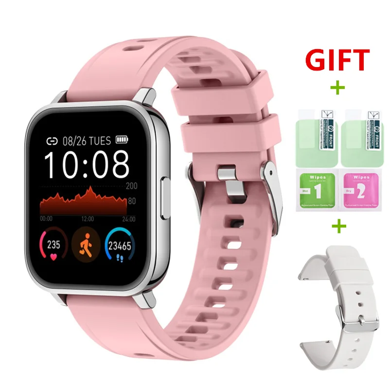 

2021 New P25 Smart Watch Fitness Pedometer Health Heart Rate Sleep Tracker IP67 Waterproof Sport Watche Smartwatch for Men Women