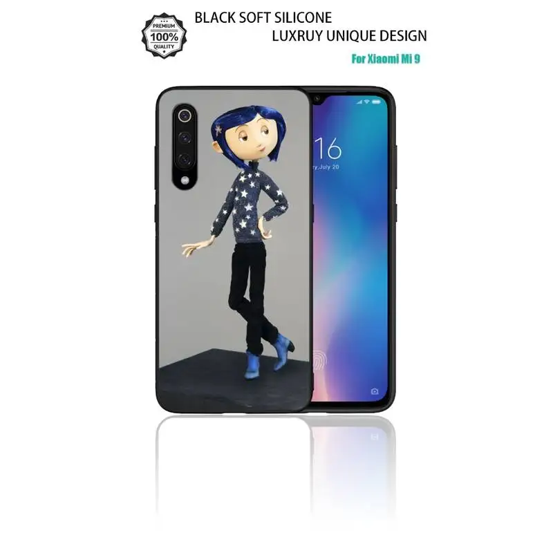 

Coraline and the magic door DIY Phone Case for redmi note 9 mi 3 7 8 9se Redmi 7 7a 8 8t 10 pro lite cases cover case coque