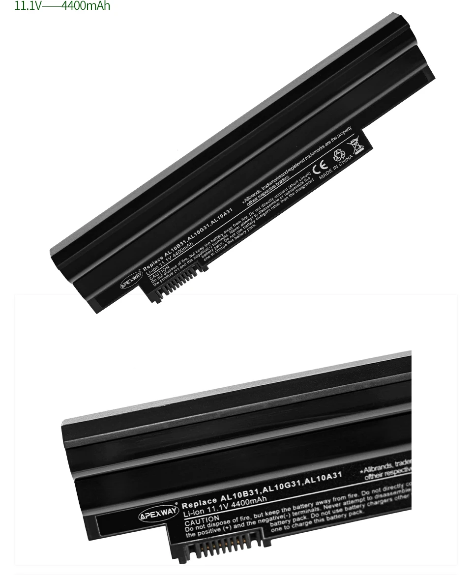 ApexWay 11,1 V Батарея для acer Aspire AL10B31 AL10A31 AL10G31 один 522 AOD255 722 D255 AOD260 D255E D257 D257E D260 D270 E100