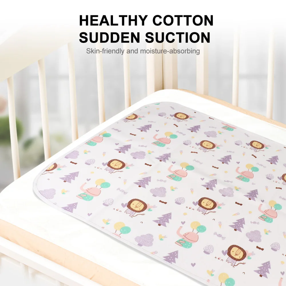 Детские Водонепроницаемые пеленки колодки дышащий хлопок пеленания коврик