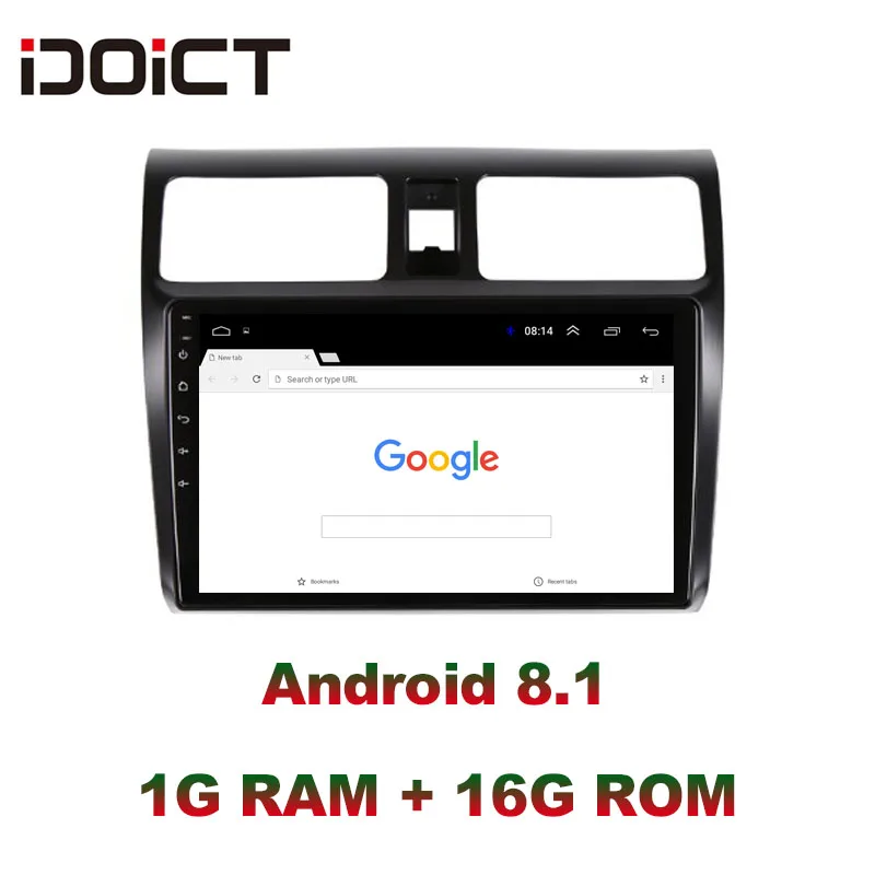 Автомобильный DVD плеер IDOICT на Android 8 1 с GPS навигацией мультимедийный проигрыватель
