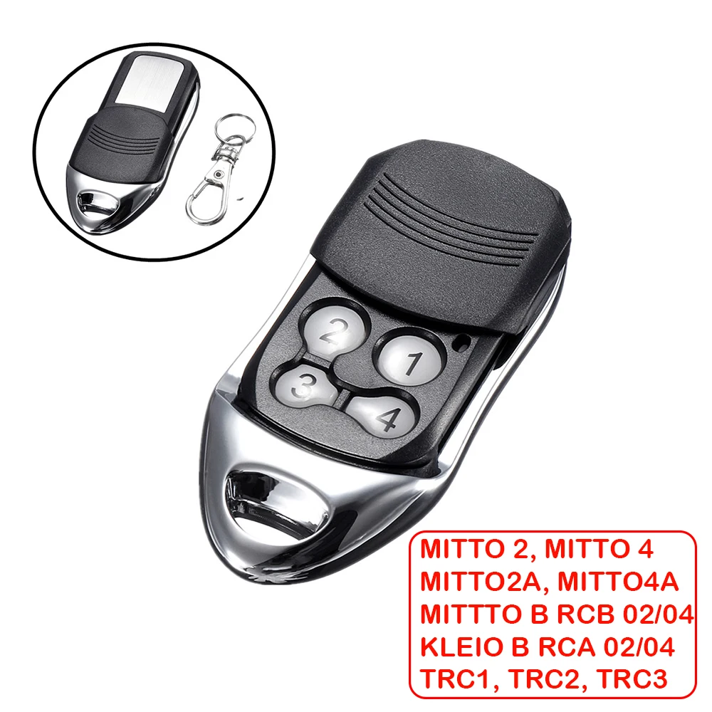 

Запасной пульт дистанционного управления Mitto 2, MITTO 4 MITTO 2A, MITTO 4A MITTTO B RCB 02/04 KLEIO B RCA 02/04 TRC1 TRC2 TRC3
