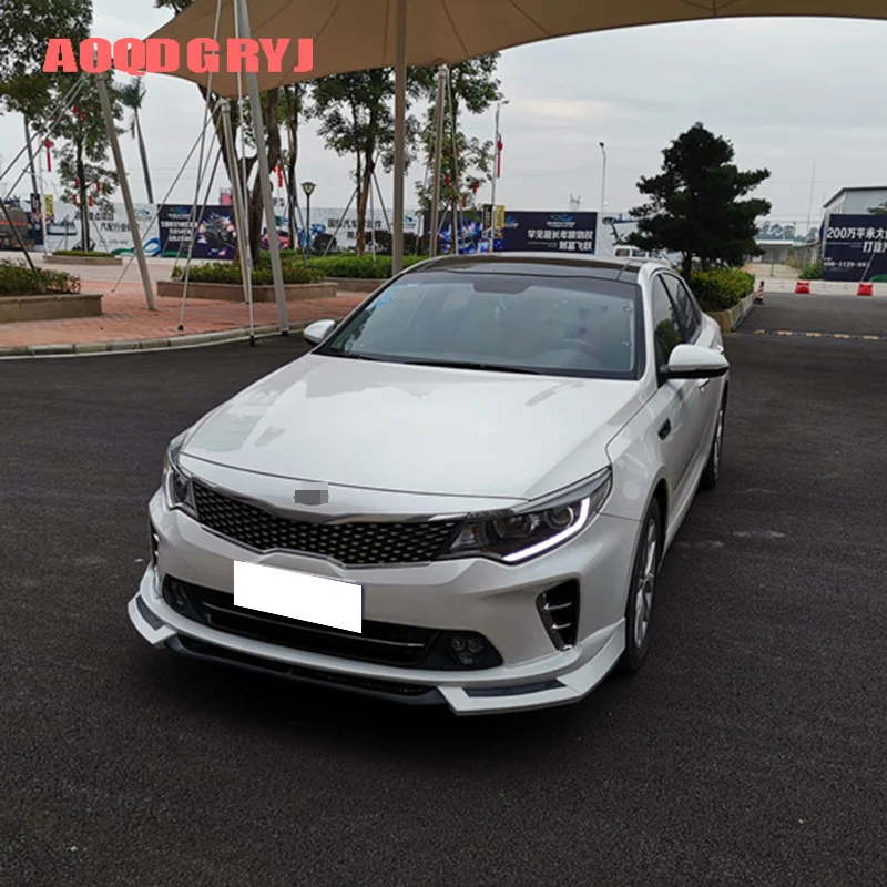 Аксессуары для стайлинга автомобиля 1 шт. Kia Optima K5 2016 2018 Неокрашенный передний