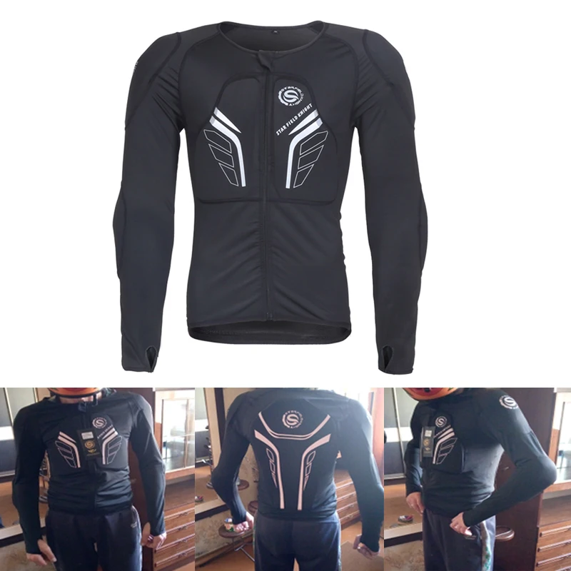 

Motocross Protection Jacket Racing Body Armor And Motocross Racing Body Armor Black Red Color Plastic Jacket Breathable