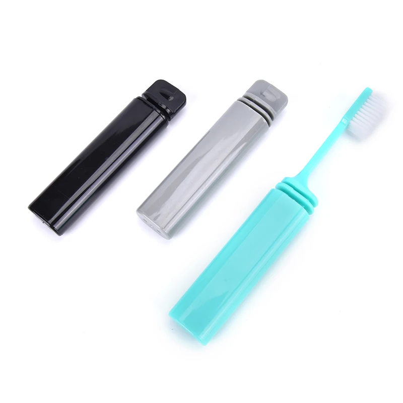 

1PCS Bamboo Charcoal Foldable Travel Camping Outdoor Toothbrush Oral Care