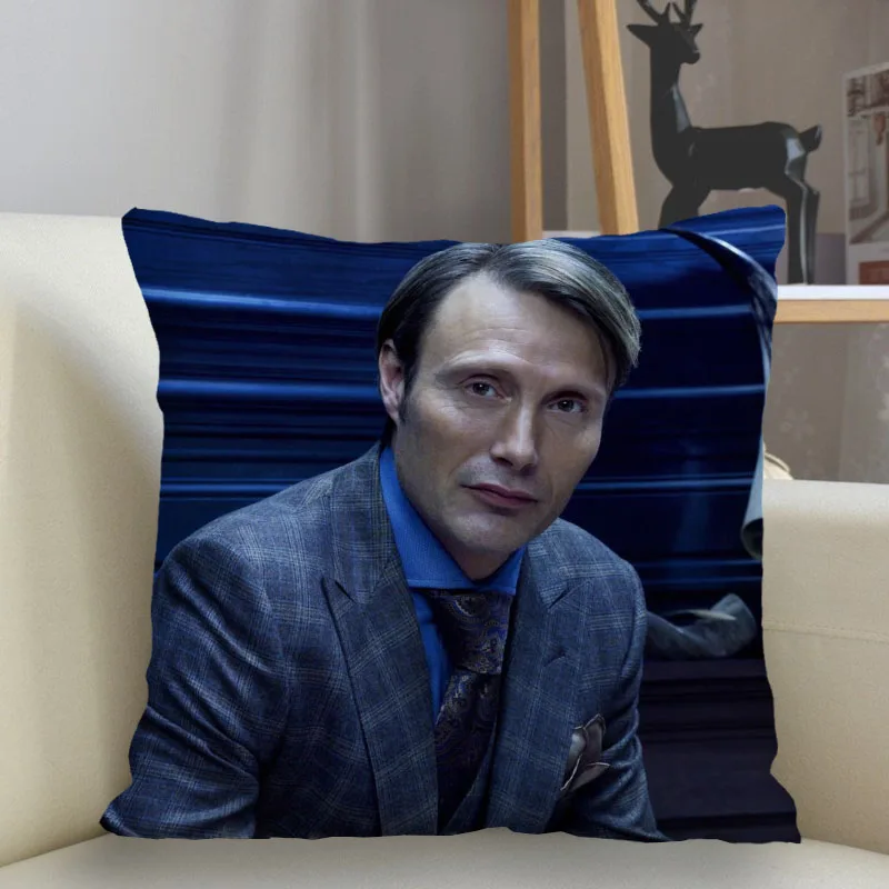 

Musife Hannibal Pillowcase Custom Square Pillow Cover Case Zipper Pillowcase 35*35,40*40,45*45cm Drop Shipping