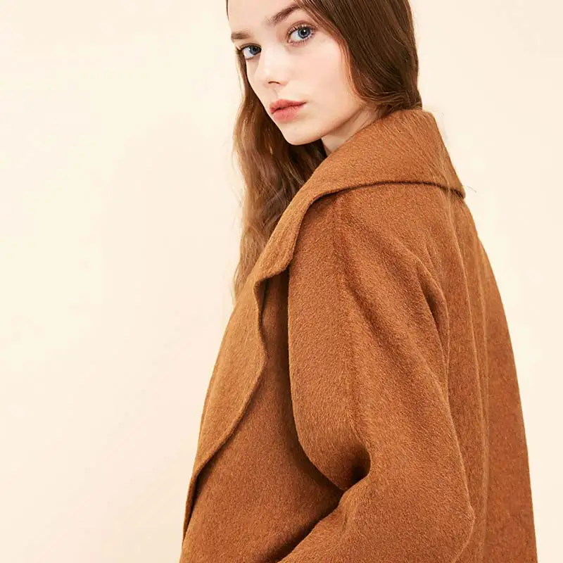 Vero Moda женское офисное пальто из чистой шерсти с нагрудным карманом на пуговицах | 318327556
