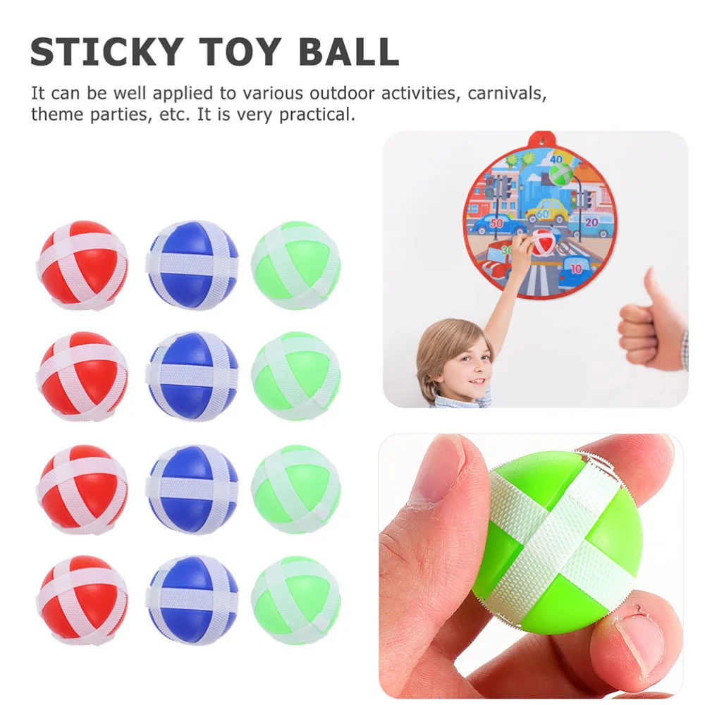

50pcs Kid Darts Accessories Sticky Wall Balls Sucker (Random Color)