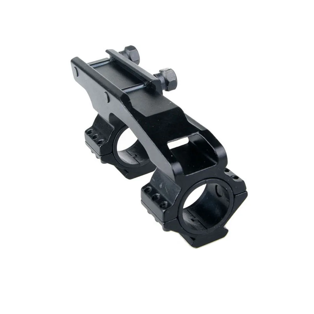 25.4mm/30mm Scope Mount Dual Ring Cantilever Heavy Duty Picatinny with 20mm Weaver Rail Hunting Caza Black | Спорт и развлечения