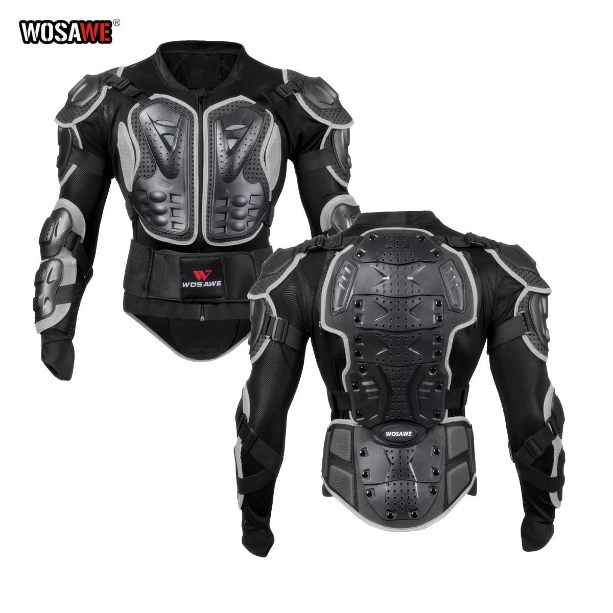Мужская мотоциклетная куртка WOSAWE бронированная для мотокросса защитная