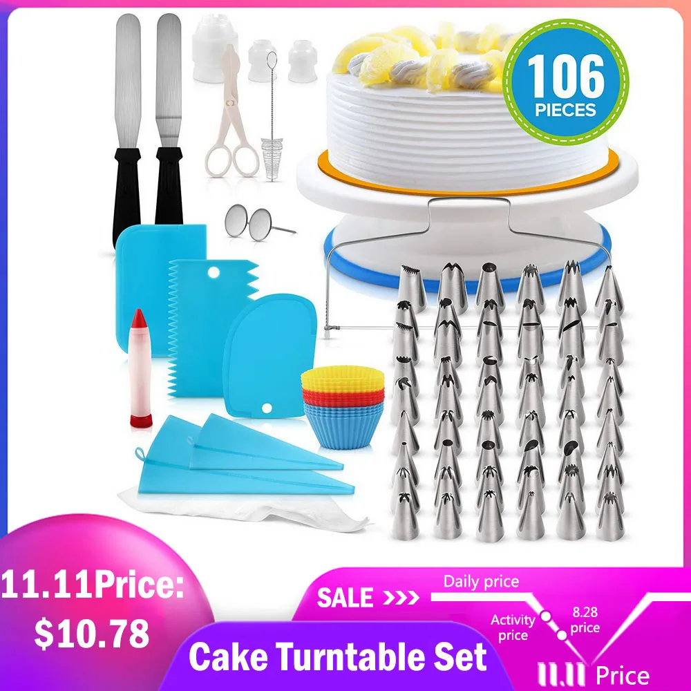106 шт./компл. набор многофункциональных тортов для торта украшения Кондитерская