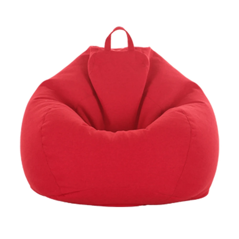 Модный однотонный тканевый чехол мешок для отдыха кресло дивана домашний декор