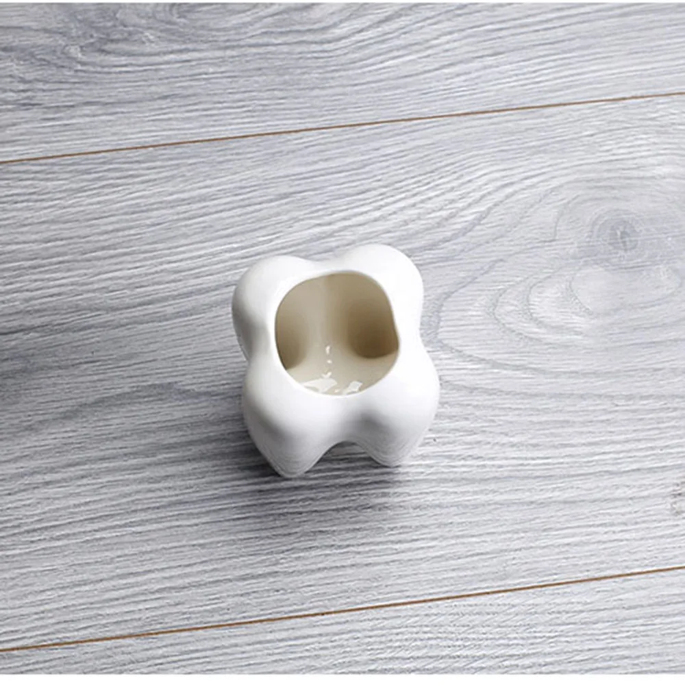 Зубной цветочный горшок ваза статуя зуба модель стоматологической клиники