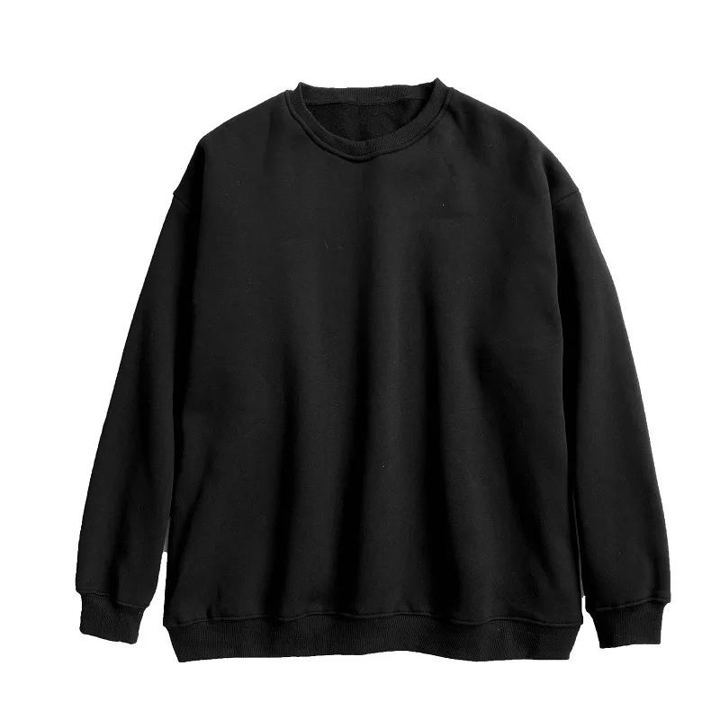 

Newest O Neck Fleece Winter Women Men Couple Sweatshirts Casual Long Sleeve Hoodies Top Men Oversized Sweatshirts Clothing