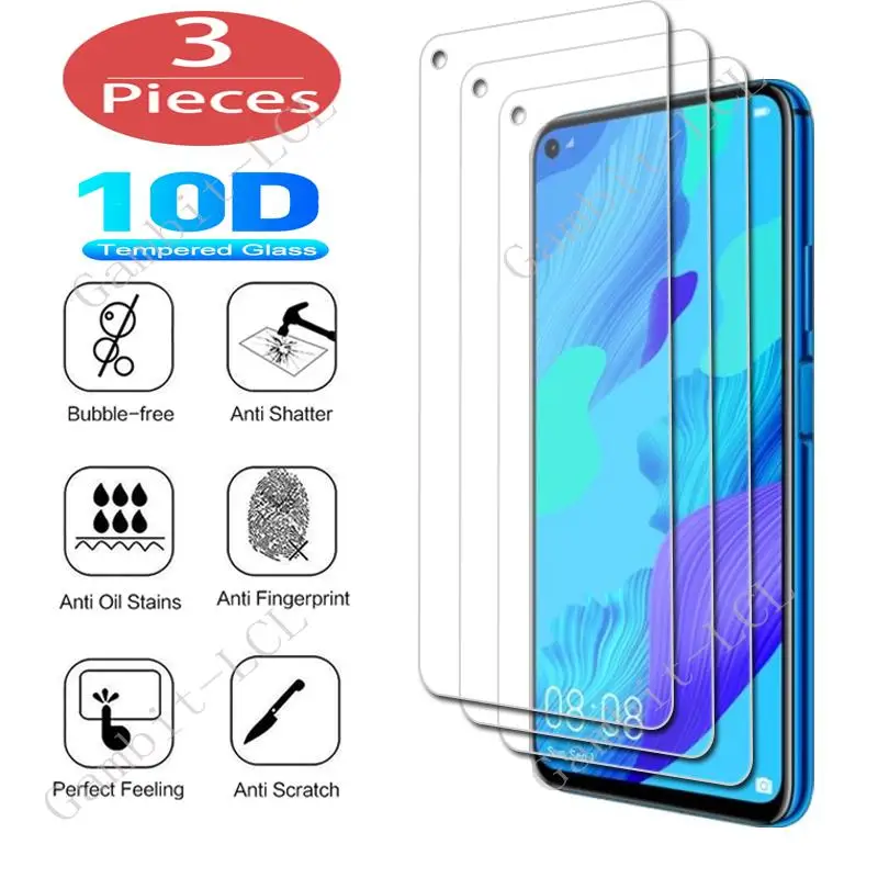 Защитное закаленное стекло для Huawei Nova 2 Plus 2S 2I 3 3I 3E 4 5T P Smart 2017 2019 2020 2021 шт. защитная