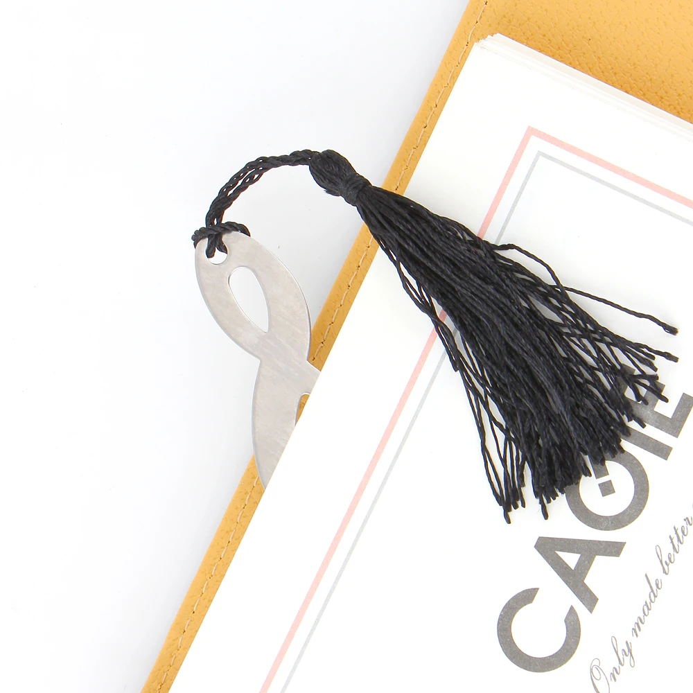 Новые пустые музыкальные нотки закладки винтажные китайские металлические с