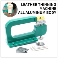 manual home leather thinning machine diy leather art peeling machine portable leather shoveling sheeting machine