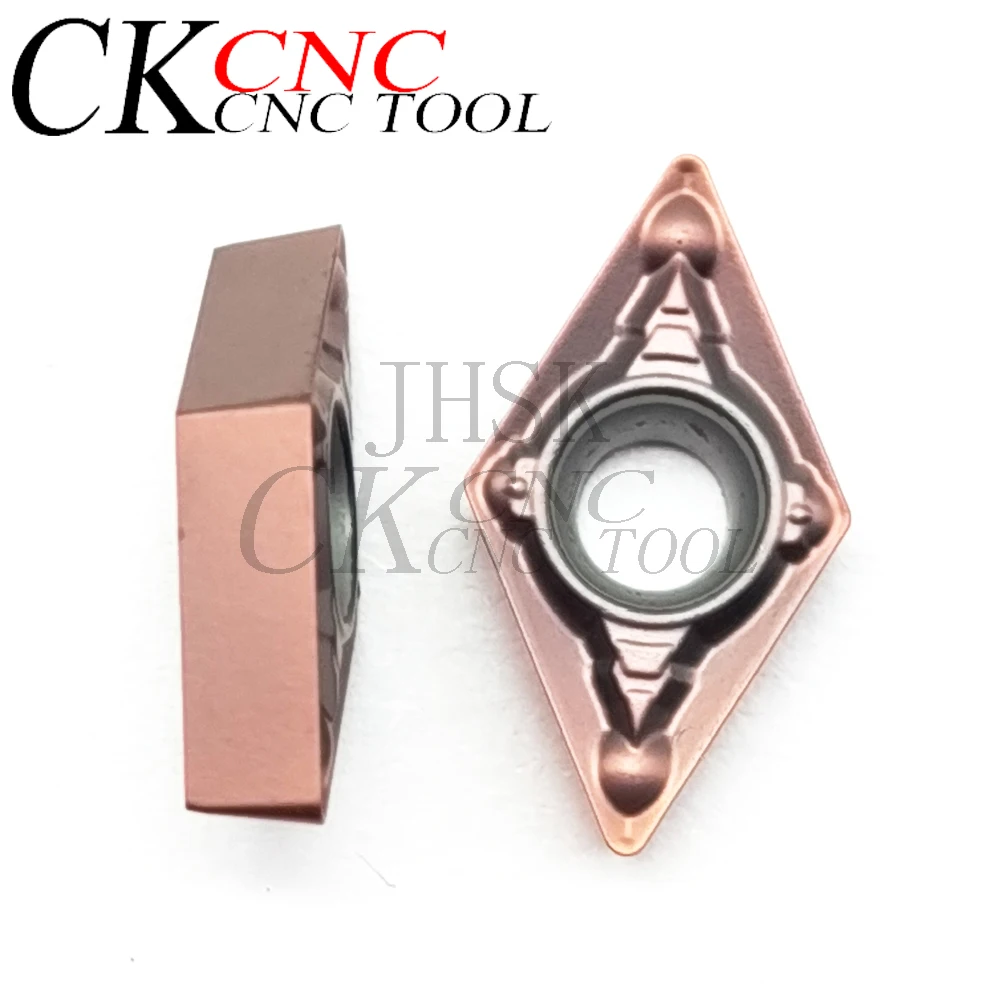 10 шт. режущий инструмент для токарной обработки DCMT070204|Токарный инструмент| |