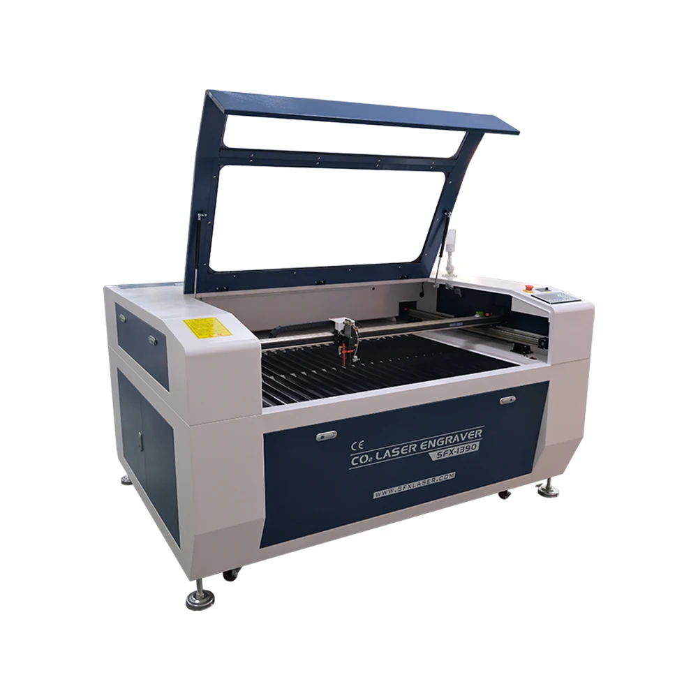 150W CO2 Laser Cutting Machine CO2 Laser Cutter Machine with Ruida System S&A Water Chiller