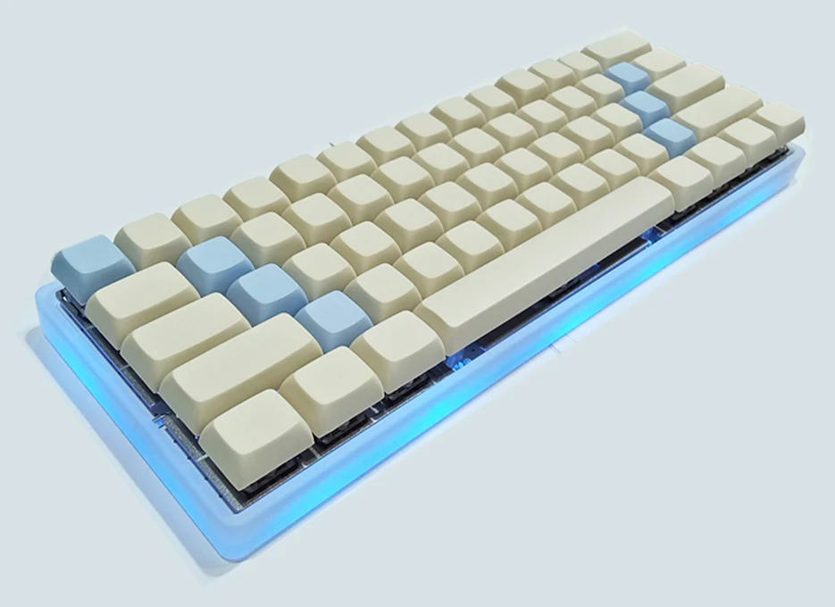 GH60 DIY Матовый Акриловый чехол с ЧПУ корпус с ЧПУ пластины PCBA стабилизаторы для 60% мини механическая клавиатура