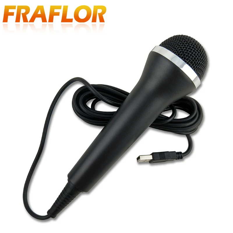 Портативный универсальный караоке микрофон для PS4 PS3 XBOX One 360 PC игр USB видеоигр