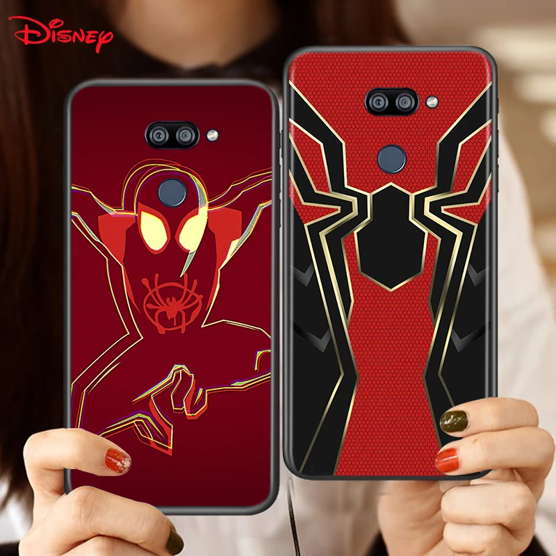 

Spider Man Logo For LG K92 K62 K52 K42 K31 K22 K71 K61 K51S K41S K30 K20 G8 G8S G8X ThinQ Soft Phone Case