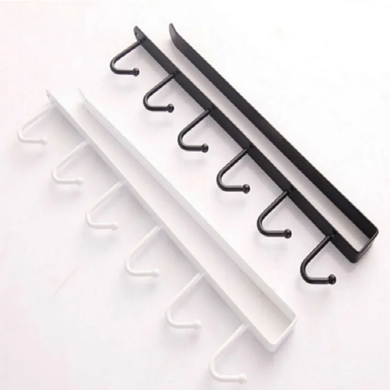 Кухонный стеллаж для хранения домашняя стеклянная вешалка крючок органайзер