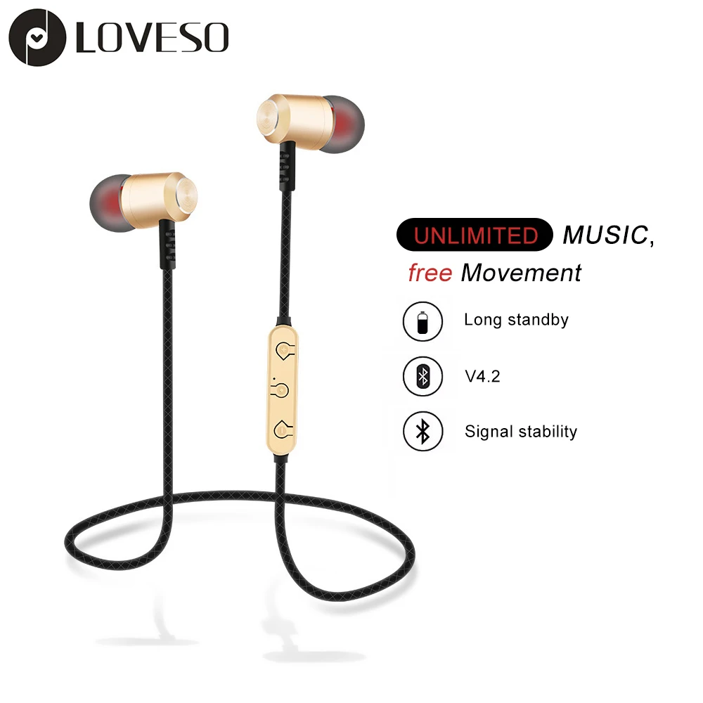 LOVESO магнитные беспроводные Bluetooth наушники для huawei SQ BT01 стереонаушники занятий