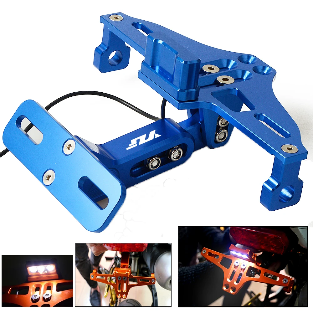 

Для Yamaha YZF R1 YZF R6 YZFR6 YZF R125 YZFR15 R25 YZF R3 держатель номерного знака для мотоцикла с поддержкой таблички кронштейна для мотоцикла