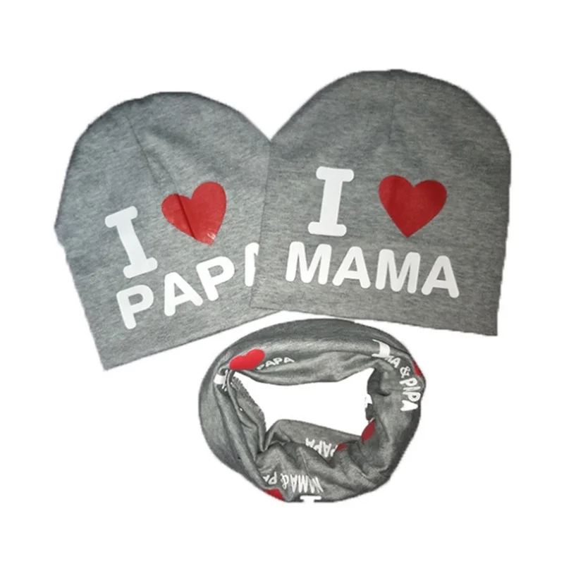 Шапка-бини для мальчиков и девочек с принтом 3 шт./лот | Детская одежда обувь