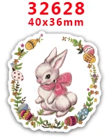 10 шт. пасхальные смолы) с плоским дном для волос луки плоское украшение из смолы