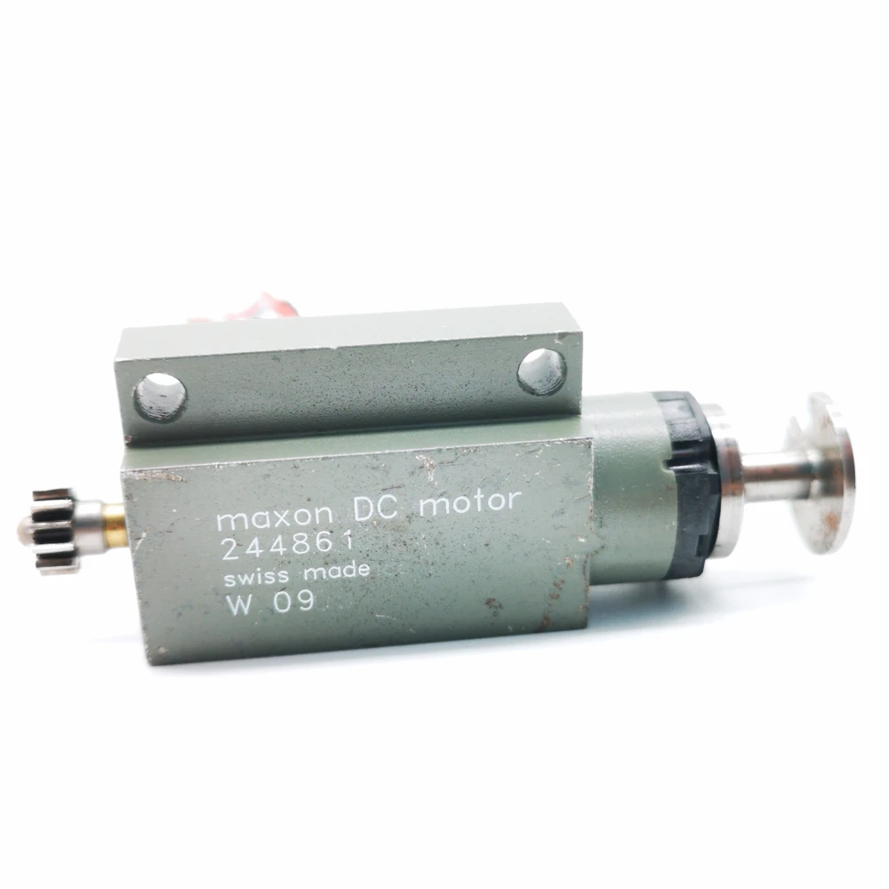 Подержанный Switzerland maxon coreless motor 12-24V Миниатюрный полый двигатель с угольными щетками 136645/244861