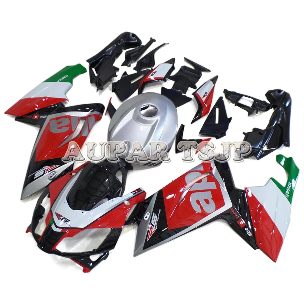 Красный серебристый черный Полный обтекатели для Aprilia RS125 RS 125 2006 2007 2008 2009 2010 ABS