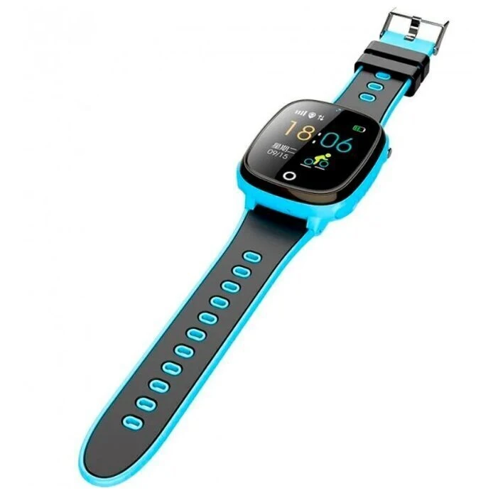 Детские умные часы Smart Baby Watch HW11/ Наручные голубые / Умные | Электроника
