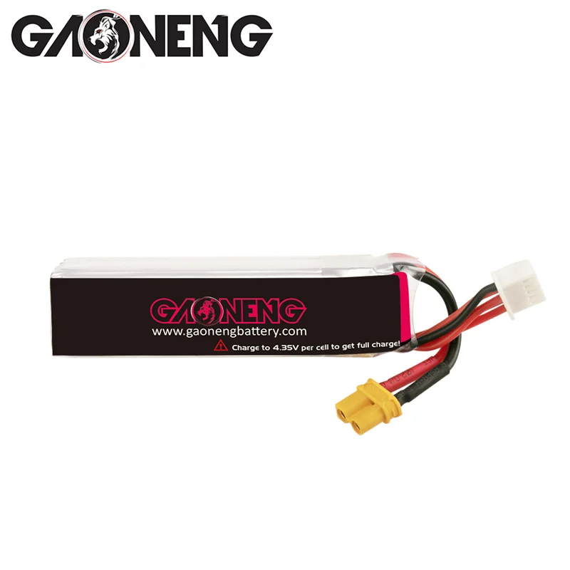 1-10 Uds GAONENG GNB 720mAh 4S 100C 15,2 V HV XT30 macho Lipo conector de bater&iacute;a para RC Dron de carreras con visi&oacute;n en primera persona Tinywhoop Kit de Marco-3