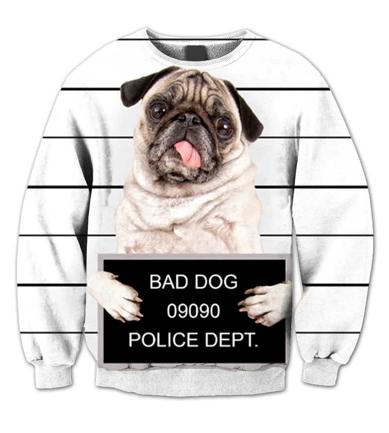 

Свитшот с круглым вырезом и сублимационной печатью, американский размер США