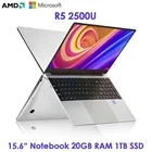 Ультратонкий игровой ноутбук Ryzen R5 2500U, 2021 дюйма, 20 Гб ОЗУ, ТБ SSD, FHD, Windows 10