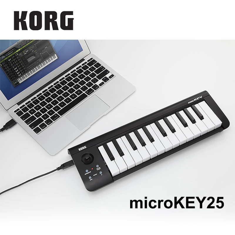 Контроллер Korg microKEY25 microKEY2-37 USB MIDI-клавиатура синтезатор барабан электрическое