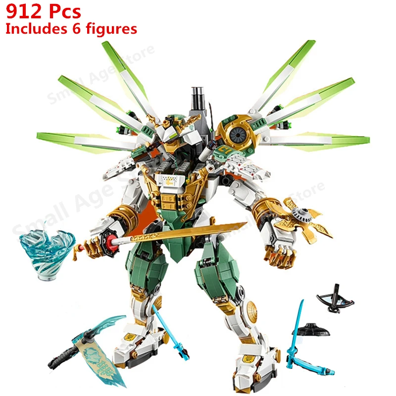 

Ниндзя Ллойд Титан механический робот наборы блоков Кирпичи из фильма классическая модель детские игрушки совместимы с 70676