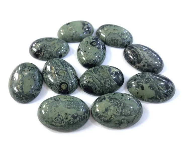 

Genuine Stone Cabochon Kambaba Jasper On Sale Oval 18x25mm beads for jewelry making Wholesale oval stone cabochon 10pcs/lot