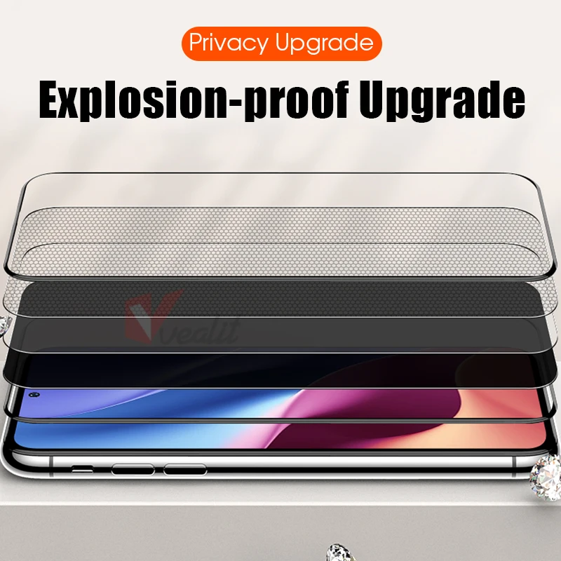 Anti-spy Tempered Glass for Xiaomi Redmi Note 10S 9S 8T K40 K30 K20 Pro Private Screen Protector for Redmi Note 7 8 9 10 Pro Max