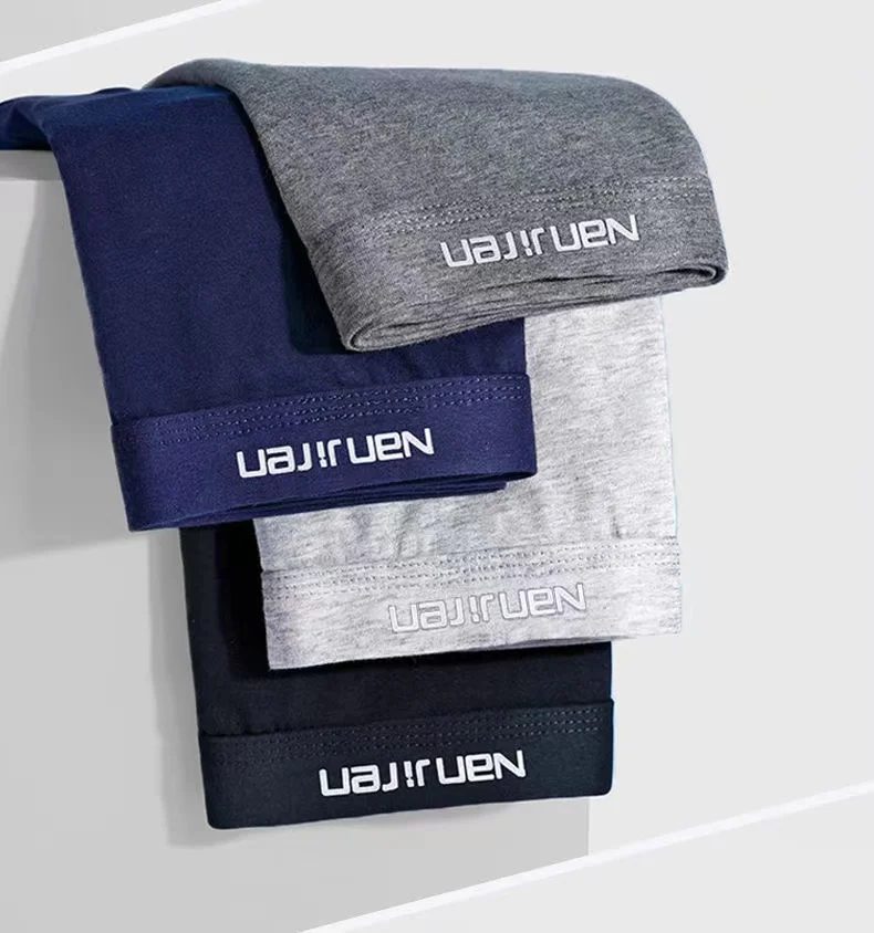 Men's Underwear Boxer Man Panties Cotton Boxers Breathable Sexy Male Boxer Underpants Comfortable U BoxerShorts Plus Size L-4XL